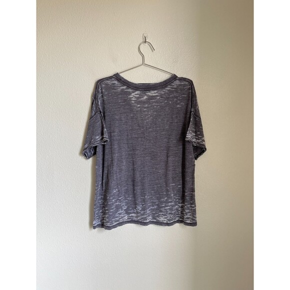 We The Free Jordan Burnout Tee in Faded Indigo Size XS - Picture 3 of 6